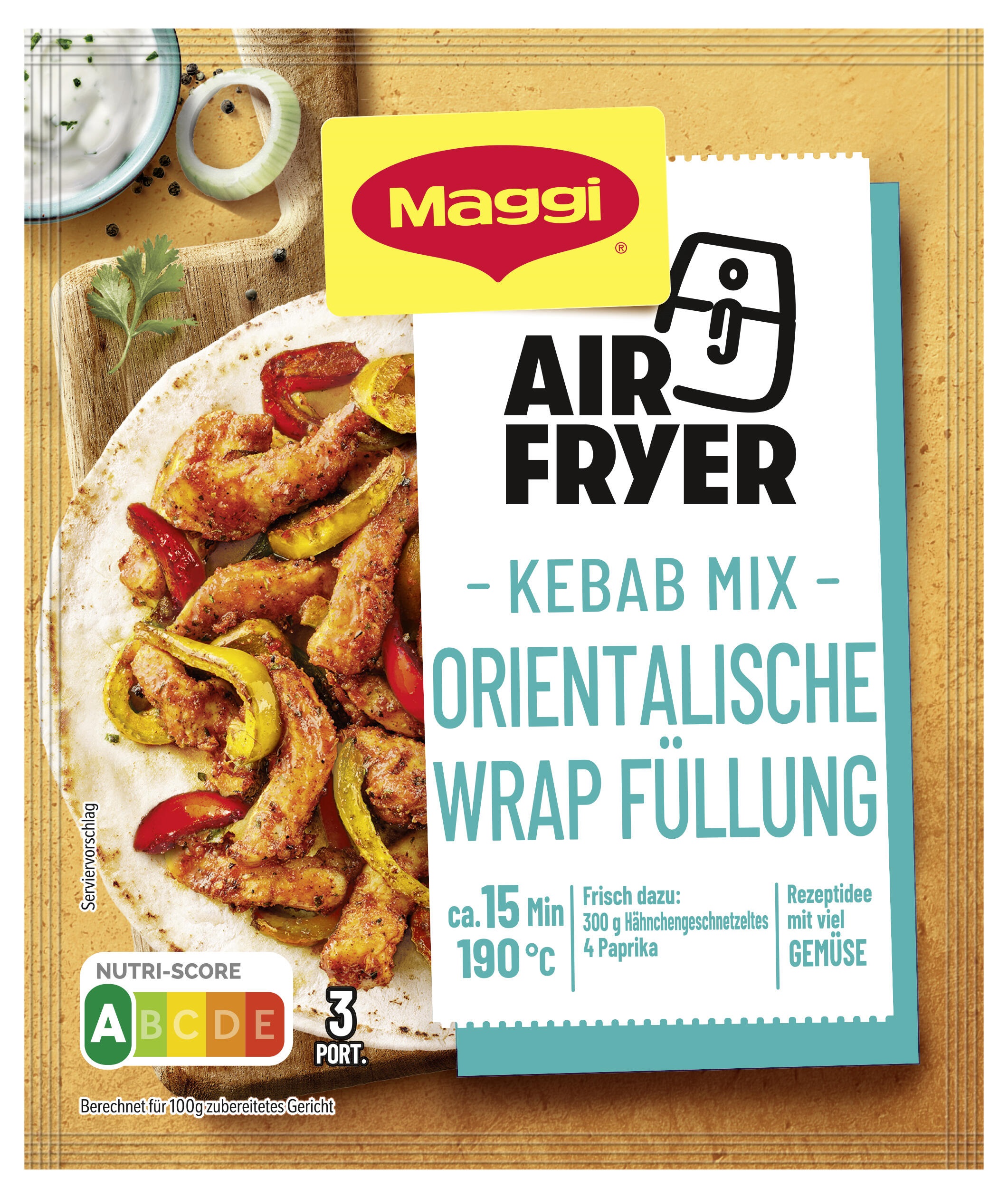 MAGG_Airfryer_Kebab Mix Orientalische Wrap Füllung