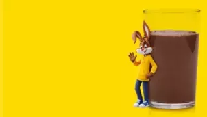 Becher mit Kakao