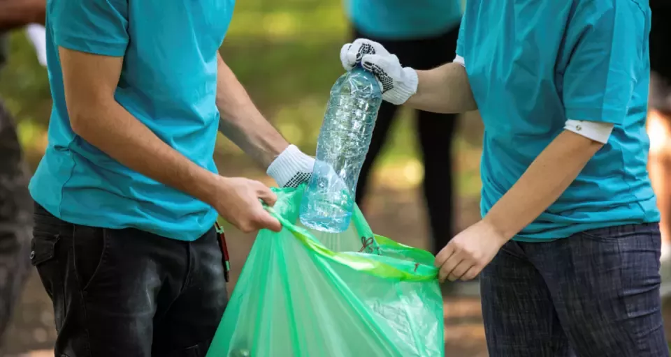 Plastik sammeln & recyceln