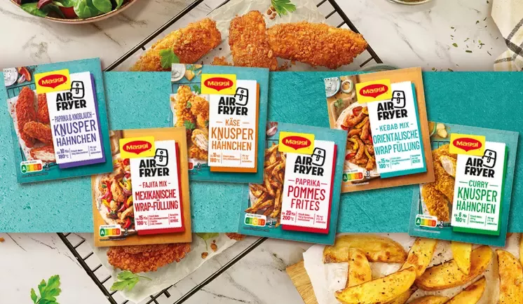 Maggi Airfryer Auswahl