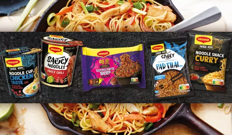 Maggi Magic Asia Auswahl