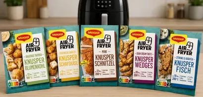 Maggi 5 neue Airfryer Produkte