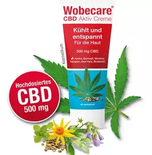 Wobecare CBD Aktiv Creme