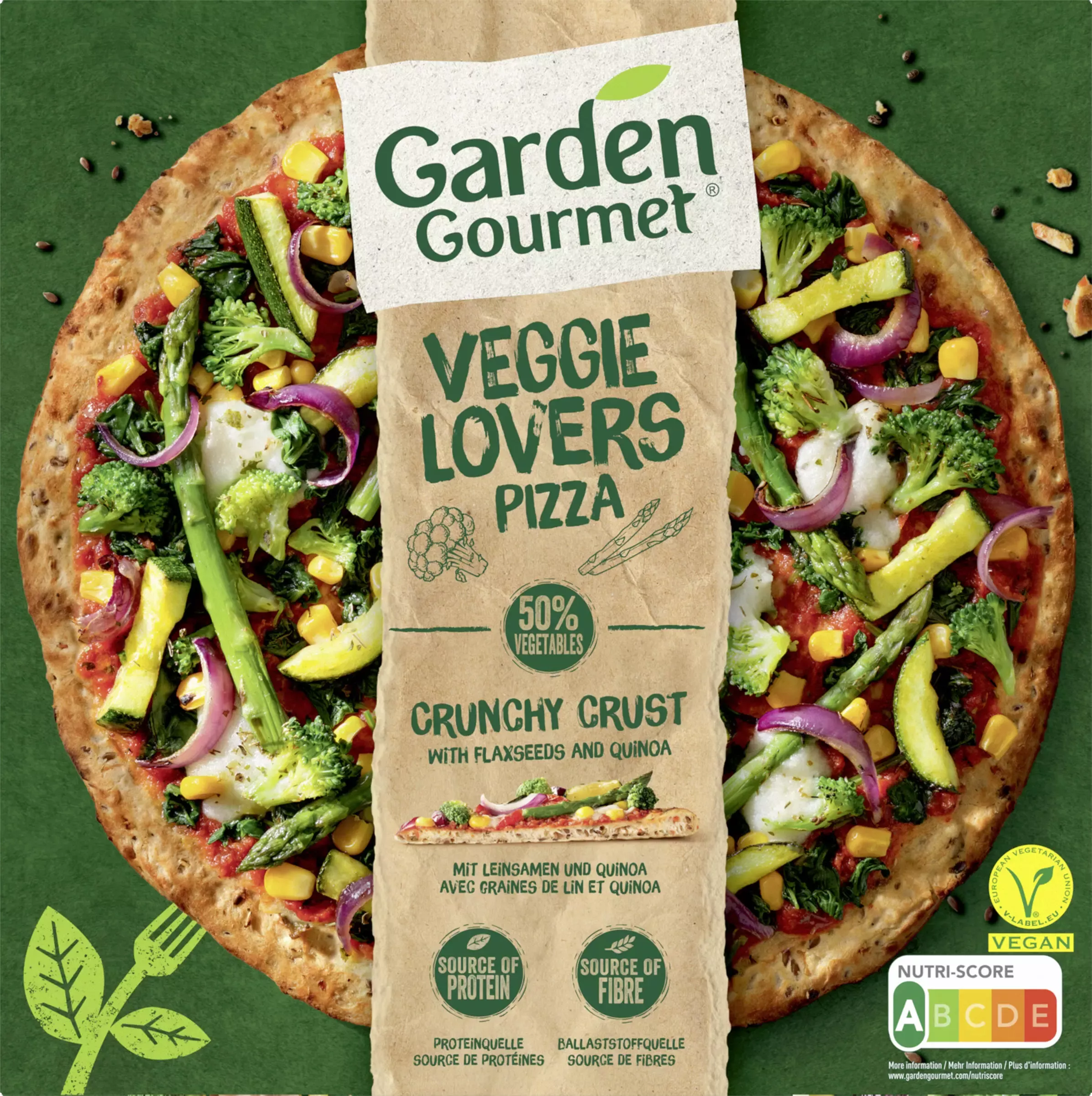 Garden Gourmet Veggie Lovers Pizza